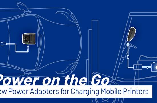 Power Up on the Go: New Power Adapters for Charging Mobile Printers