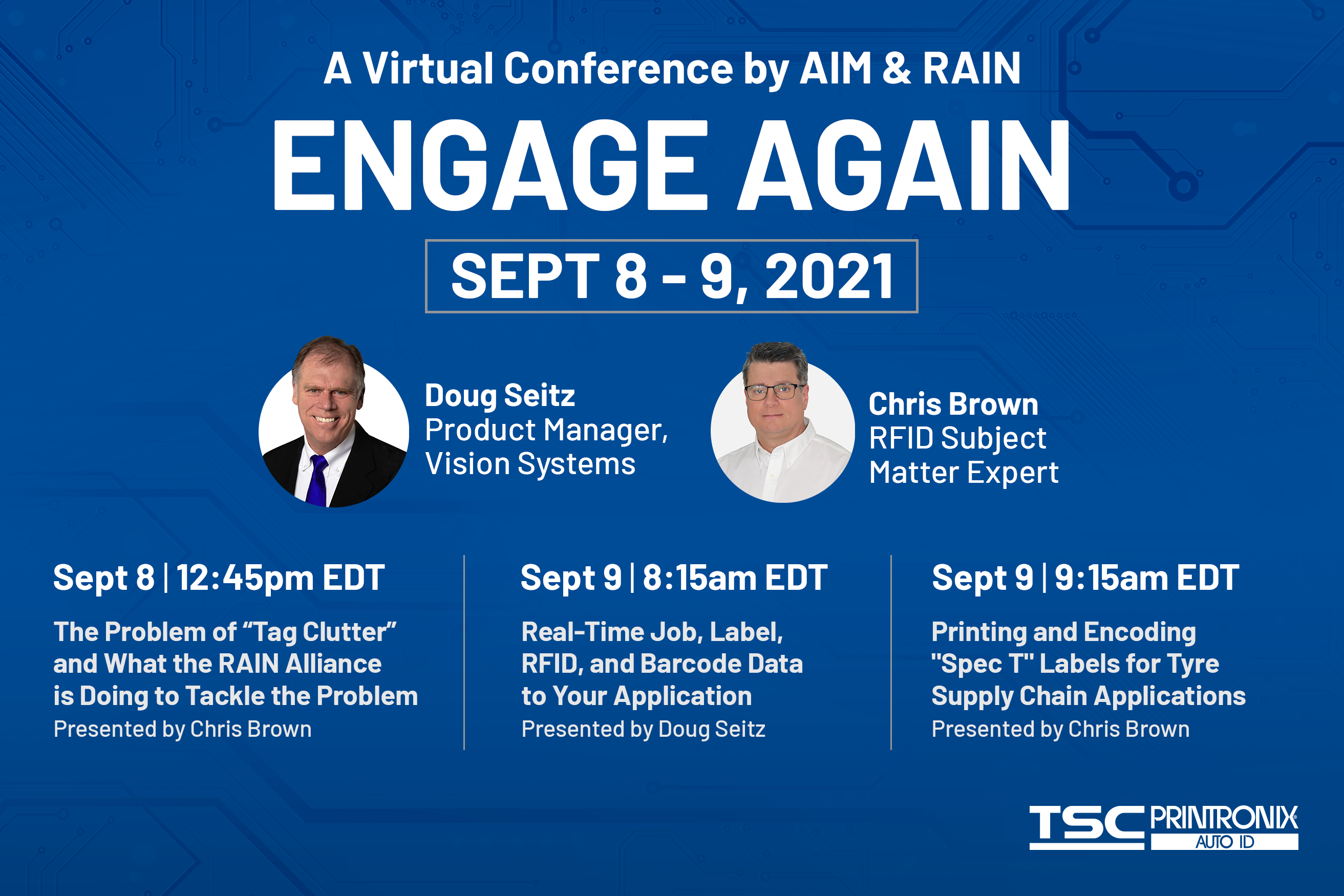 AIM and RAIN “engage again” digital conference 