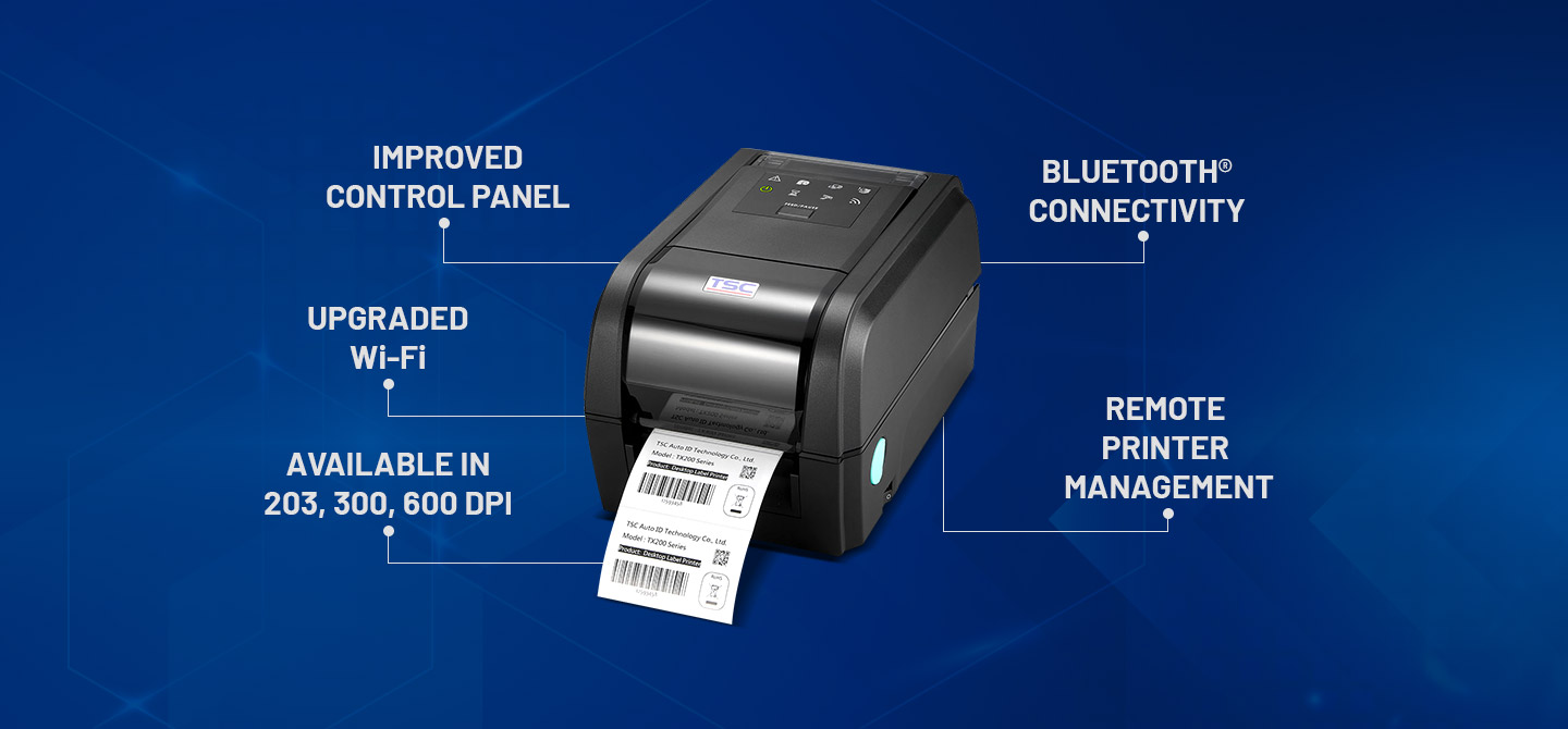 Get to Know the Upgraded TX Series Desktop Label Printer