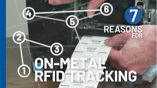 7 razones por las que las etiquetas RFID sobre metal pueden ser ideales para el seguimiento de activos