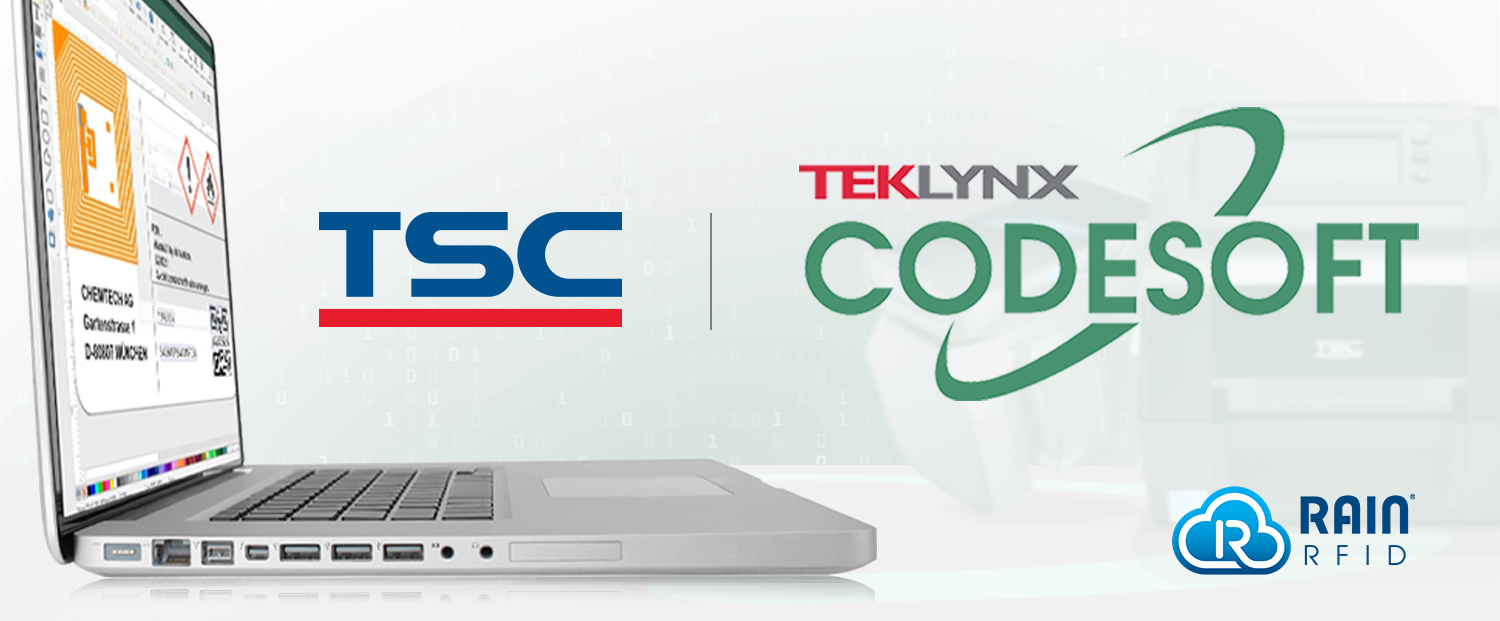 TSC Auto ID and TEKLYNX Expand RAIN RFID Capabilities with Enhanced CODESOFT Functionalities TSC Auto ID and TEKLYNX Expand RAIN RFID Capabilities with Enhanced CODESOFT Functionalities