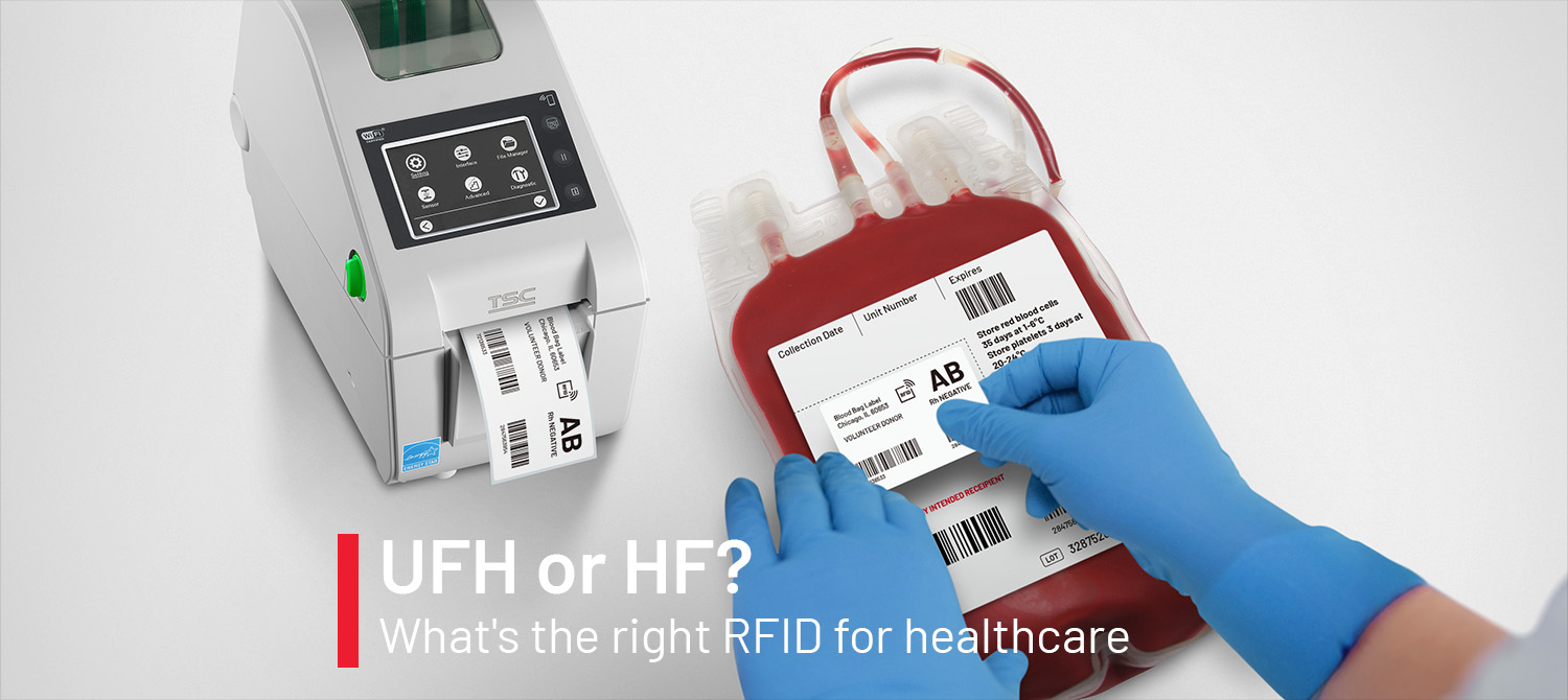 ¿Cuál es la tecnología RFID adecuada para las pulseras de los pacientes y las etiquetas de las bolsas de sangre? ¿UHF o HF?