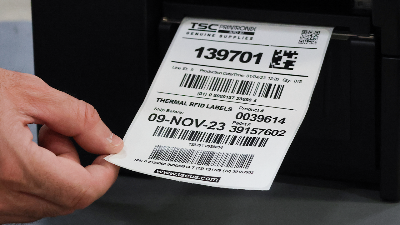 TSC Auto ID - Supply Chain Disruption - Detailed Barcode