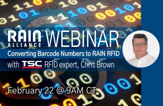 RAIN RFID Encoding Webinar with Chris Brown from TSC Auto ID
