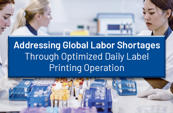 Addressing Global Labor Shortages Through Optimized Daily Label Printing Operations