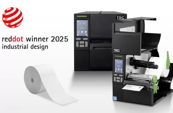The TSC Auto ID MB241 Series Linerless Printer Earns Red Dot Award for Efficient Industrial Labeling