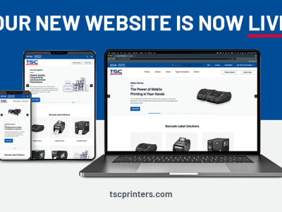 Nuevo sitio web: TSCPrinters.com: centraliza los recursos sobre las impresoras TSC, las impresoras de identificación automática Printronix y los consumibles originales en un solo punto de contacto