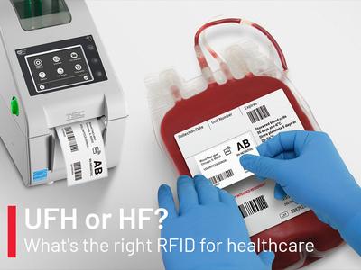 ¿Cuál es la tecnología RFID adecuada para las pulseras de los pacientes y las etiquetas de las bolsas de sangre? ¿UHF o HF?
